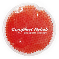 Red Round Hot/ Cold Pack with Gel Beads
